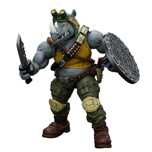 HiPlay JOYTOY TMNT Series, Rocksteady JT8469, 1/18 Scale Collectible Action Figure HiPlay JOYTOY TMNT Series, Rocksteady JT8469, 1/18 Scale Collectible Action Figure von HiPlay