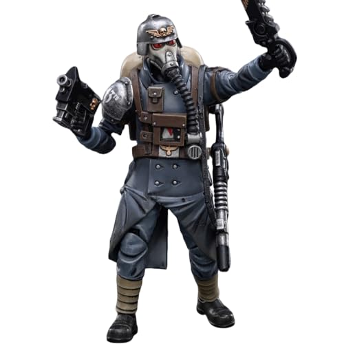 HiPlay JOYTOY Warhammer 40,000 1/18 Astra Militarum Death Korps of Krieg Veteran Squad Sergeant JT2641 Action-Figurensammlung Modell Geschenk HiPlay JOYTOY Warhammer 40,000 1/18 Astra Militarum Death Korps of Krieg Veteran Squad Sergeant JT2641 Action-Figurensammlung Modell Geschenk von HiPlay