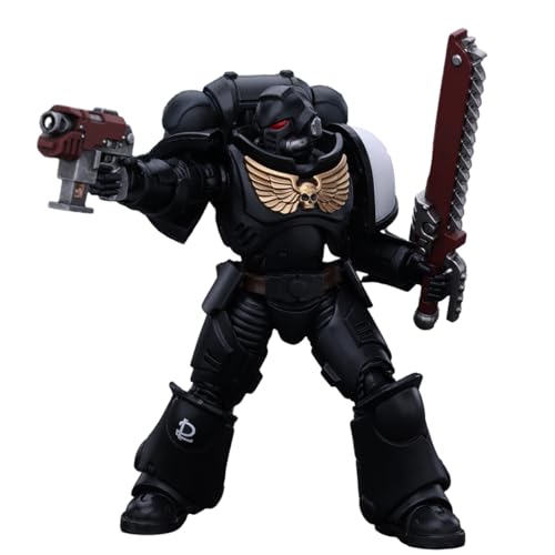 HiPlay JOYTOY Warhammer 40,000 1/18 Space Marines Black Templars Outriders Bruder Valtus JT2849 Action-Figurensammlung Modell Geschenk von HiPlay