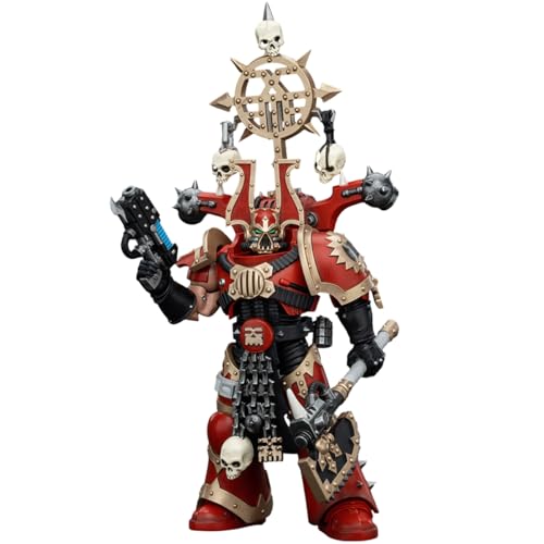 HiPlay JOYTOY Warhammer 40K 1/18 World Eaters Khorne Berzerker with Berzerker lcon Action Figure HiPlay JOYTOY Warhammer 40K 1/18 World Eaters Khorne Berzerker with Berzerker lcon Action Figure von HiPlay