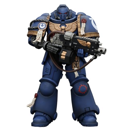 HiPlay JOYTOY Warhammer 40K Space Marines 2 - Uitramarines Brother Chairon JT00072, Game Special Limited Edition, 1/18 Scale Collectible Action Figure von HiPlay
