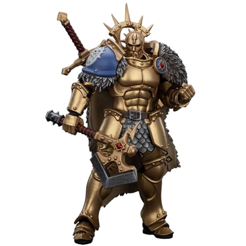 HiPlay JOYTOY Warhammer Age of Sigmar 1/18 Stormcast Eternals The Blacktalons Hendrick Der Silberwolf JT00904 Action-Figuren von HiPlay