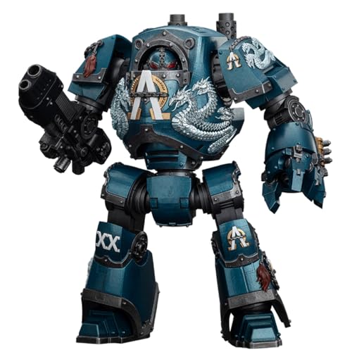 HiPlay JOYTOY Warhammer The Horus Heresy 1/18 Alpha Legion Contemptor Dreadnought mit Gravis Plasma Cannon JT01109 Actionfiguren von HiPlay