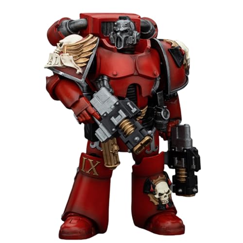 HiPlay JOYTOY Warhammer The Horus Heresy 1/18 Blood Angels Angel's Tears Squad Erelim with Volkite Serpentas JT00348 Action Figure HiPlay JOYTOY Warhammer The Horus Heresy 1/18 Blood Angels Angel's Tears Squad Erelim with Volkite Serpentas JT00348 Action Figure von HiPlay