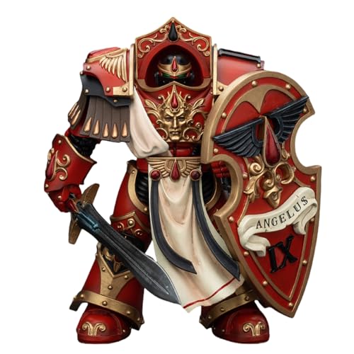 HiPlay JOYTOY Warhammer The Horus Heresy 1/18 Blood Angels Crimson Paladins Squad Crimson Paladin 3 JT00331 Action Figure von HiPlay