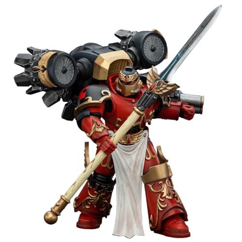 HiPlay JOYTOY Warhammer The Horus Heresy 1/18 Blood Angels Dawnbreaker Kohorte Dawnbreaker Champion JT00461 Action-Figurensammlung Modell Geschenk von HiPlay