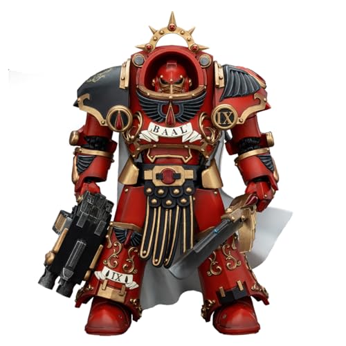 HiPlay JOYTOY Warhammer The Horus Heresy 1/18 Blood Angels Legion Praetor in Tartaros Terminator Armour JT00386 Action Figure von HiPlay