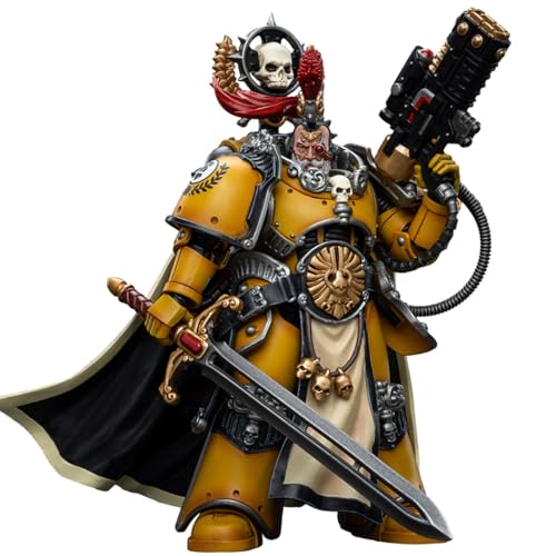 HiPlay JOYTOY Warhammer The Horus Heresy 1/18 Imperial Fists Legion Praetor mit Power Sword JT9138 Actionfigur von HiPlay