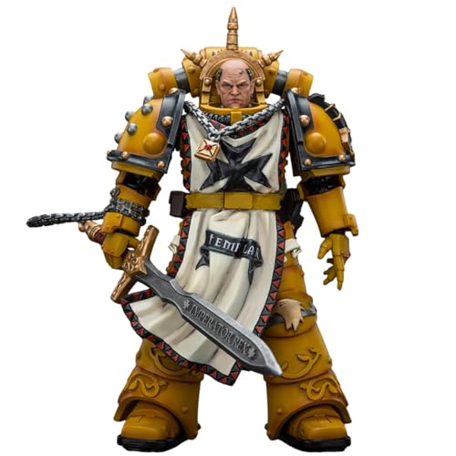 HiPlay JOYTOY Warhammer The Horus Heresy 1/18 Imperial Fists Sigismund Erster Kapitän der Imperial Fists JT9237 Actionfiguren HiPlay JOYTOY Warhammer The Horus Heresy 1/18 Imperial Fists Sigismund Erster Kapitän der Imperial Fists JT9237 Actionfiguren von HiPlay