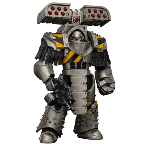 HiPlay JOYTOY Warhammer The Horus Heresy 1/18 Iron Warriors Tyrant Siege Terminator mit Raketenwerfer JT01475 Action-Figuren von HiPlay