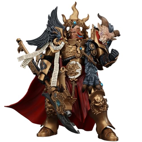 HiPlay JOYTOY Warhammer The Horus Heresy 1/18 Legio Custodes Constantin Valdor Hauptmann-General der Legio Custodes JT00942 Action-Figuren von HiPlay