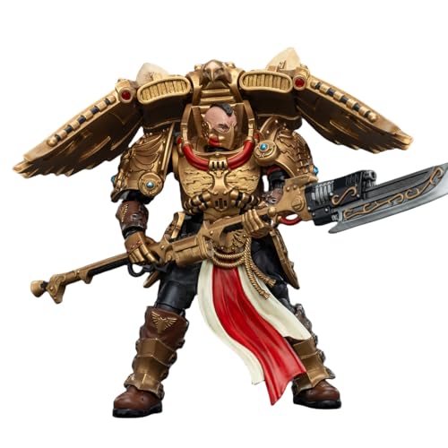 HiPlay JOYTOY Warhammer The Horus Heresy 1/18 Legio Custodes Custodian Venatari Squad Venatari mit Venatari Lance JT00799 Actionfiguren von HiPlay