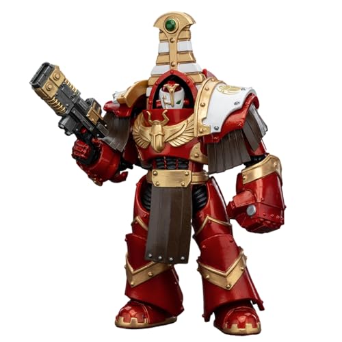 HiPlay JOYTOY Warhammer The Horus Heresy Series, Sekhmet Terminator Cabal: Sekhmet Volkite Charger and Power Fist, 1/18 Scale Collectible Action Figure JT8612 von HiPlay