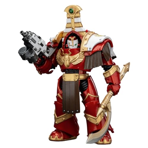 HiPlay JOYTOY Warhammer The Horus Heresy Series, Sekhmet Terminator Cabal: Sekhmet with and Combi-Bolter and and Achea Force Weapon, 1/18 Scale Collectible Action Figure JT7349 HiPlay JOYTOY Warhammer The Horus Heresy Series, Sekhmet Terminator Cabal: Sekhmet with and Combi-Bolter and and Achea Force Weapon, 1/18 Scale Collectible Action Figure JT7349 von HiPlay