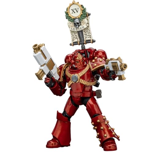 HiPlay JOYTOY Warhammer The Horus Heresy Series, Thousand Sons: Legion Tactical Squad Legionary with Legion Vexilla, 1/18 Scale Collectible Action Figure JT5796 von HiPlay