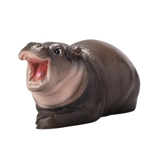 HiPlay JXK 1/6 Baby-Hippopotamus-Figur: MooDeng JXK264 Tierfigur Alter 15+ von HiPlay