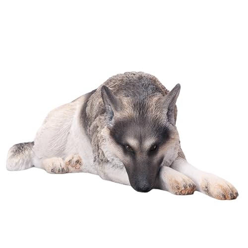 HiPlay JXK 1/6 Scale Lying German Shepherd JXK254B Animal Figurine Age 15+ von HiPlay