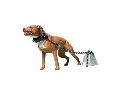 HiPlay JXK Collectible Dog Figure: American Pit Bull Terrier, Expertly Hand-Painted, Lifelike, Safe Resin, 1:6 Scale Miniature Animal Figurine JXK129B HiPlay JXK Collectible Dog Figure: American Pit Bull Terrier, Expertly Hand-Painted, Lifelike, Safe Resin, 1:6 Scale Miniature Animal Figurine JXK129B von HiPlay