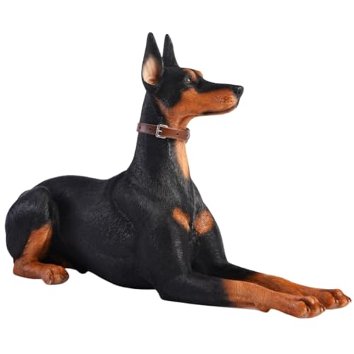 HiPlay JXK Collectible Dog Figure: Doberman Pinschers, Expertly Hand-Painted, Lifelike, Safe Resin, 1:6 Scale Miniature Animal Figurine JXK004C HiPlay JXK Collectible Dog Figure: Doberman Pinschers, Expertly Hand-Painted, Lifelike, Safe Resin, 1:6 Scale Miniature Animal Figurine JXK004C von HiPlay