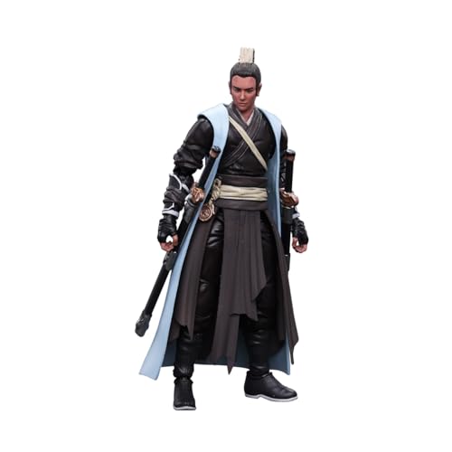HiPlay JoyToy 1/18 Scale Science-Fiction Action Figures Full Set-Dark Source Battle for The Stars Series- Chinese Ancient Warriors JIANGHU Taichang Sect Qing Ding von HiPlay