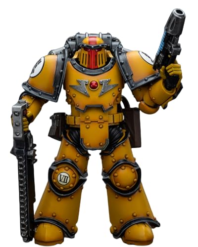 HiPlay JoyToy Warhammer 40k Collectible Figure: Imperial Fists Legion MkIII Despoiler Squad Sergeant with Plasma Pistol 1:18 Scale Action Figures JT9084 HiPlay JoyToy Warhammer 40k Collectible Figure: Imperial Fists Legion MkIII Despoiler Squad Sergeant with Plasma Pistol 1:18 Scale Action Figures JT9084 von HiPlay