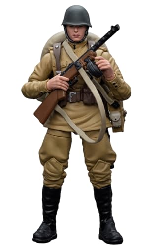 HiPlay JoyToy Collectible Figure: WWII Soviet Infantry 1:18 Scale Action Figures JT8926 von HiPlay