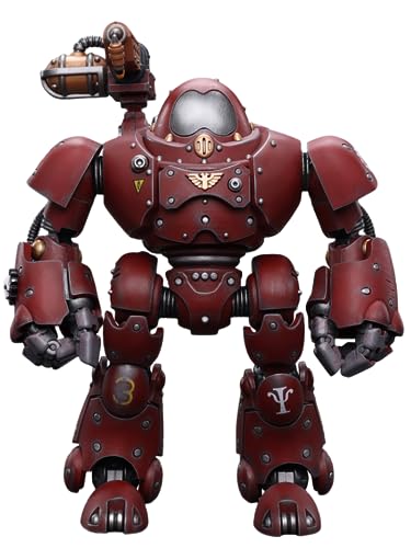 HiPlay JoyToy Warhammer 40K Collectible Figure: Adeptus Mechanicus Kastelan Robot with Incendine Combustor 1:18 Scale Action Figures von HiPlay