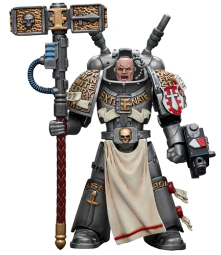 HiPlay JoyToy Warhammer 40K Collectible Figure: Grey Knights Interceptor Squad Interceptor Justicar 1:18 Scale Action Figures JT8964 HiPlay JoyToy Warhammer 40K Collectible Figure: Grey Knights Interceptor Squad Interceptor Justicar 1:18 Scale Action Figures JT8964 von HiPlay