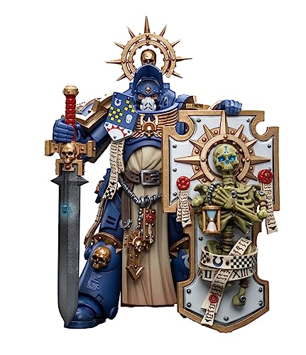 HiPlay JoyToy Warhammer 40K Ultramarines Primaris Captain with Relic Shield and Power Sword 1:18 Scale Collectible Action Figure von HiPlay