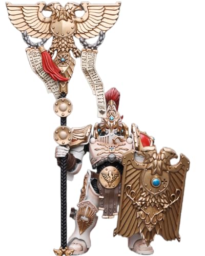 HiPlay JoyToy Warhammer 40k Collectible Figure: Adeptus Custodes Solar Watch Vexilus Praetor 1:18 Scale Action Figures JT9350 HiPlay JoyToy Warhammer 40k Collectible Figure: Adeptus Custodes Solar Watch Vexilus Praetor 1:18 Scale Action Figures JT9350 von HiPlay