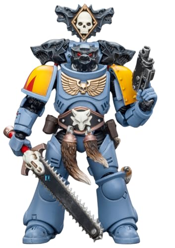 HiPlay JoyToy Warhammer 40k Collectible Figure: Space Marines Space Wolves Claw Pack Brother Torrvald 1:18 Scale Action Figures JT2733 HiPlay JoyToy Warhammer 40k Collectible Figure: Space Marines Space Wolves Claw Pack Brother Torrvald 1:18 Scale Action Figures JT2733 von HiPlay