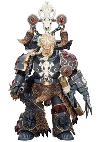HiPlay JoyToy Warhammer 40k Collectible Figure: Space Wolves Geigor Fell-Hand 1:18 Scale Action Figures JT9954 von HiPlay