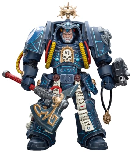 HiPlay JoyToy Warhammer 40k Collectible Figure: Ultramarines Librarian in Terminator Armour 1:18 Scale Action Figures JT9794 HiPlay JoyToy Warhammer 40k Collectible Figure: Ultramarines Librarian in Terminator Armour 1:18 Scale Action Figures JT9794 von HiPlay
