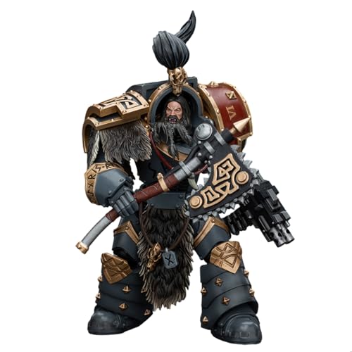 HiPlay JoyToy Warhammer The Horus Heresy 1:18 Scale Figure: Space Wolves Varagyr Wolf Guard Squad Varagyr Terminator 1 Action Figures JT5734 HiPlay JoyToy Warhammer The Horus Heresy 1:18 Scale Figure: Space Wolves Varagyr Wolf Guard Squad Varagyr Terminator 1 Action Figures JT5734 von HiPlay