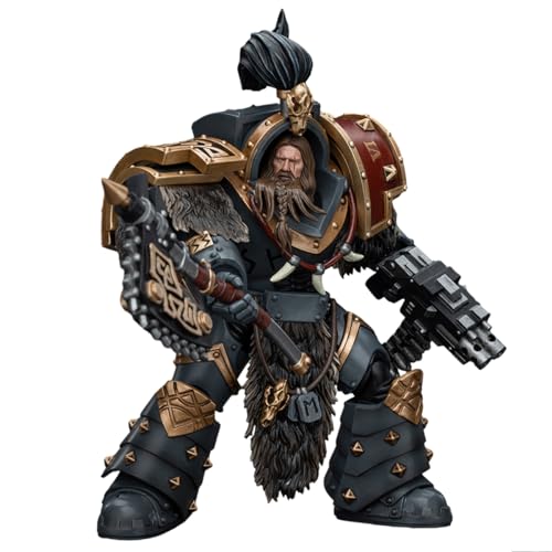 HiPlay JoyToy Warhammer The Horus Heresy 1:18 Scale Figure: Space Wolves Varagyr Wolf Guard Squad Varagyr Terminator 2 Action Figures JT5772 HiPlay JoyToy Warhammer The Horus Heresy 1:18 Scale Figure: Space Wolves Varagyr Wolf Guard Squad Varagyr Terminator 2 Action Figures JT5772 von HiPlay