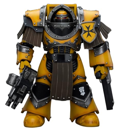 HiPlay JoyToy Warhammer The Horus Heresy Collectible Figure: Imperial Fists Legion Cataphractii Terminator Squad Legion Cataphractii with Chainfist 1:18 Scale Action Figures JT9398 HiPlay JoyToy Warhammer The Horus Heresy Collectible Figure: Imperial Fists Legion Cataphractii Terminator Squad Legion Cataphractii with Chainfist 1:18 Scale Action Figures JT9398 von HiPlay