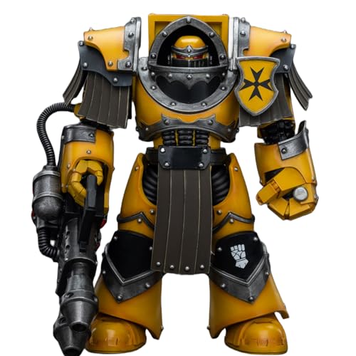 HiPlay JoyToy Warhammer The Horus Heresy Collectible Figure: Imperial Fists Legion Cataphractii Terminator Squad Legion Cataphractii with Heavy Flamer 1:18 Scale Action Figures JT9381 HiPlay JoyToy Warhammer The Horus Heresy Collectible Figure: Imperial Fists Legion Cataphractii Terminator Squad Legion Cataphractii with Heavy Flamer 1:18 Scale Action Figures JT9381 von HiPlay