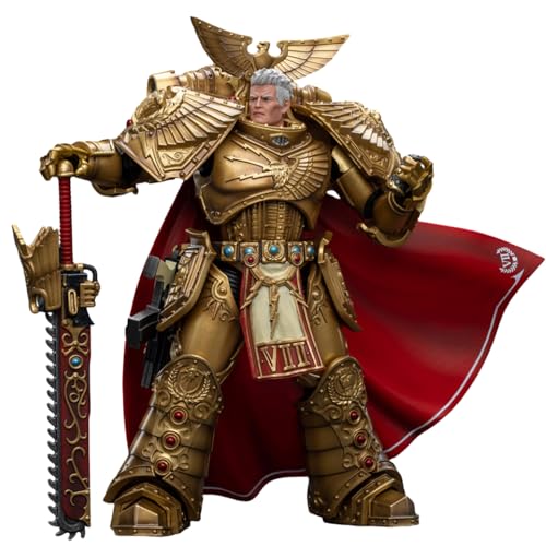 HiPlay JoyToy Warhammer The Horus Heresy Collectible Figure: Imperial Fists Rogal Dorn, Primarch of The Vllth Legion 1:18 Scale Action Figures JT8865 von HiPlay