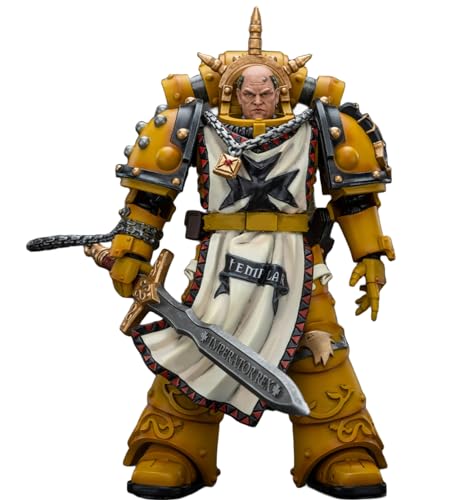 HiPlay JoyToy Warhammer The Horus Heresy Collectible Figure: Imperial Fists Sigismund, First Captain of The Imperial Fists 1:18 Scale Action Figures JT9237 HiPlay JoyToy Warhammer The Horus Heresy Collectible Figure: Imperial Fists Sigismund, First Captain of The Imperial Fists 1:18 Scale Action Figures JT9237 von HiPlay