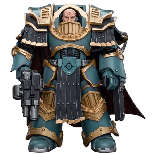 HiPlay JoyToy Warhammer The Horus Heresy Collectible Figure: Sons of Horus Legion Praetor in Cataphractii Terminator Armour 1:18 Scale Action Figures JT9619 HiPlay JoyToy Warhammer The Horus Heresy Collectible Figure: Sons of Horus Legion Praetor in Cataphractii Terminator Armour 1:18 Scale Action Figures JT9619 von HiPlay