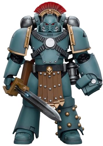 HiPlay JoyToy Warhammer The Horus Heresy Collectible Figure: Sons of Horus MKIV Tactical Squad Sergeant with Power Fist 1:18 Scale Action Figures JT9572 HiPlay JoyToy Warhammer The Horus Heresy Collectible Figure: Sons of Horus MKIV Tactical Squad Sergeant with Power Fist 1:18 Scale Action Figures JT9572 von HiPlay