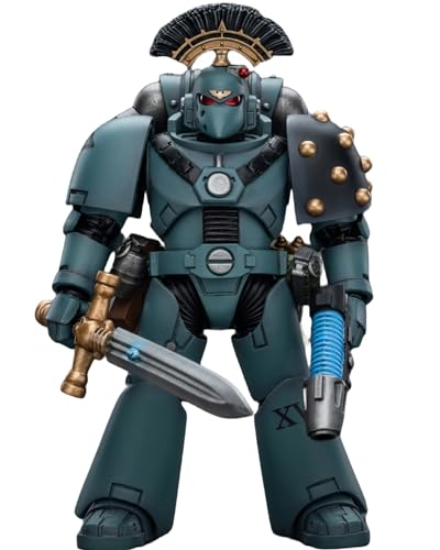 HiPlay JoyToy Warhammer The Horus Heresy Collectible Figure: Sons of Horus MKVI Tactical Squad Sergeant with Power Sword 1:18 Scale Action Figures JT9466 von HiPlay