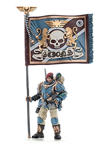 HiPlay JoyToy × Warhammer 40K Officially Licensed 1/18 Scale Science-Fiction Action Figures Full Set Series-Astra Militarum Tempestus Scions Command Squad 55th Kappic Eagles Banner Bearer HiPlay JoyToy × Warhammer 40K Officially Licensed 1/18 Scale Science-Fiction Action Figures Full Set Series-Astra Militarum Tempestus Scions Command Squad 55th Kappic Eagles Banner Bearer von HiPlay