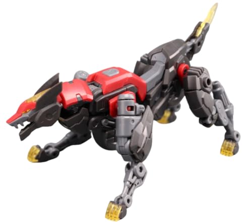 HiPlay KEMO FIFTYSEVEN Plastic Model Kits: Armored Puppet - Shadow Wolf, 1:24 Scale Collectible Action Figures (Shadow Wolf) von HiPlay