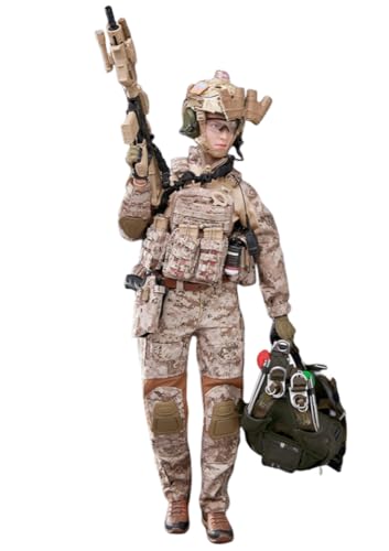 HiPlay MINITIMES Collectible Figure Full Set: Female Assault Team, 1:6 Scale Miniature Action Figurine M017 von HiPlay