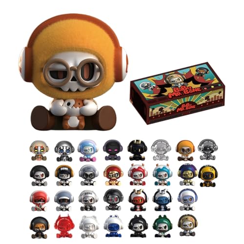 HiPlay MR.Bone Babybone Niedliches Korn Sitzpose Set Box Blind Box Figur von HiPlay