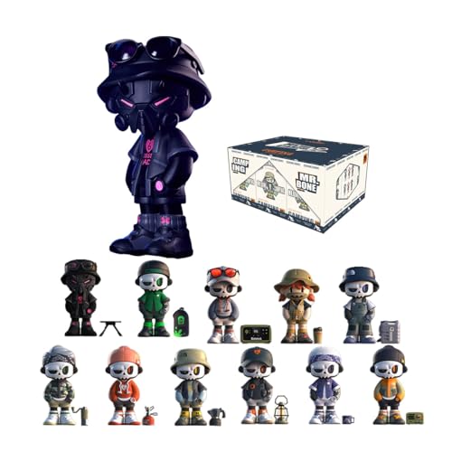 HiPlay MR.Bone Vierte Generation Camping Mask Set Box Blind Box Figur von HiPlay