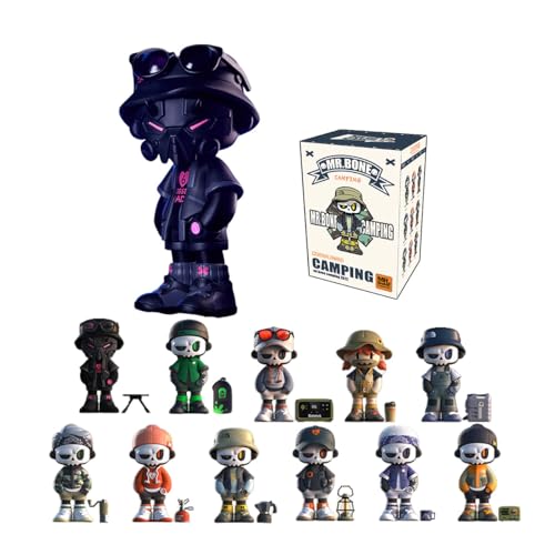 HiPlay MR.Bone Vierte Generation Campingmaske Einzelbox Blindbox Figur von HiPlay