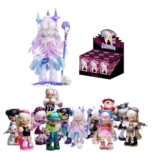 HiPlay MR.Bone Yandere Girls Remove The Label Dark Style Series Set Box Blind Box Figur von HiPlay
