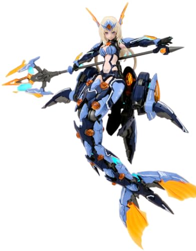 HiPlay Nuke Matrix Plastic Model Kits: Cyber Forest Fantasy Girls, Storm Interceptor: Royal Enforcer, Tanya Charybdis, Mecha Musume, Anime Style 1:12 Scale Collectible Action Figures (60052) von HiPlay